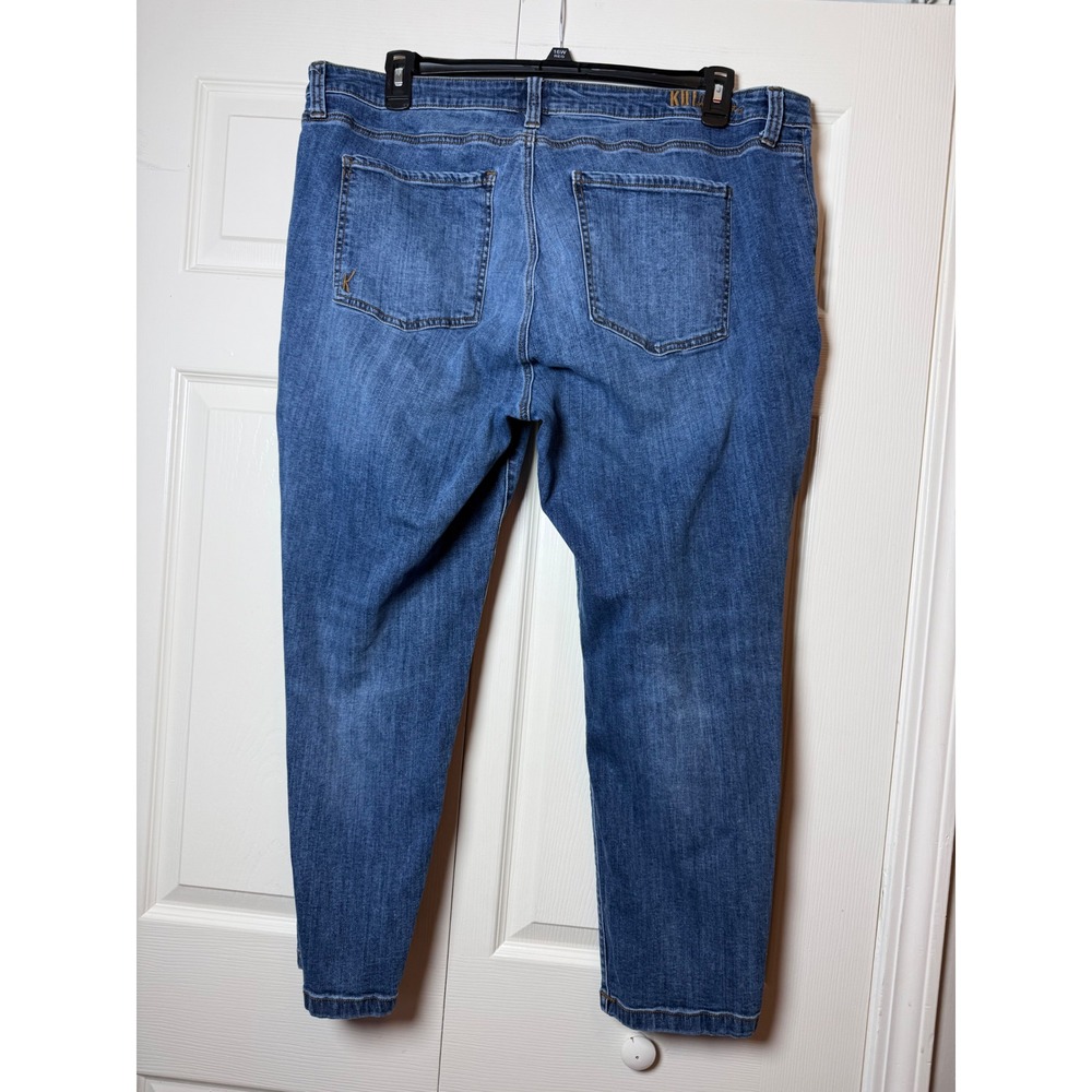 Kut From The Kloth Katy Ankle Straight Leg Denim Jeans Size 20W - Picture 9 of 9
